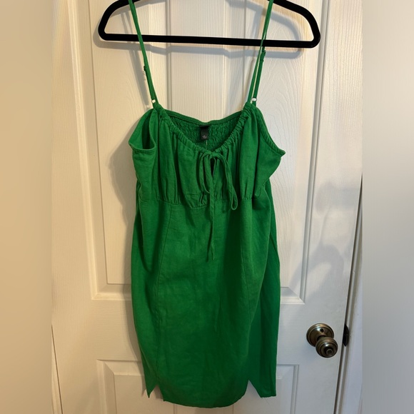 Wild Fable Linen Blend Mini Dress - Picture 3 of 5